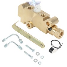 PV2 Brass Disc/Drum Disc Front Drum Rear Brake Proportioning Valve & Mount picture