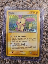Pokemon TCG Plusle 44/107 Reverse Holo Ex Deoxys LP+ picture