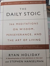 Daily Stoic : 366 Meditations on Wisdom, Perseverance, and the Art of Living by picture