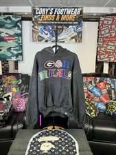 Tears Of God “God Heals”  Collegiate Hoodie Men’s Medium Black Washed picture