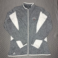 Adidas Golf Puremotion Michelob Ultra Full Zip Jacket Gray White Size L picture