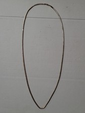 Vintage Late Mid 2 Late 70's 14k Gold Cobra Link Chain 28