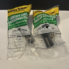 (2) NEW Valley View 90 Degree Landscape Edging Corner Angular Connectors SP-90 picture