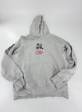 Kansas City Chiefs Nike NFL Inspire Change Team Sideline Hoodie Mens Size S Grey picture