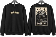 PRESALE Dunkin Halloween 2026 Daily Ritual The Brew Sweatshirt Salem RARE picture