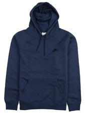 NIKE Sportswear Club Fleece Pullover Hoodie sz XL X-Large Blue Heather BV4124 picture
