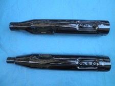 2017-2026 HARLEY CVO ROAD GLIDE SCORCHED CHROME B & S EXHAUST SLIP ON MUFFLERS $ picture