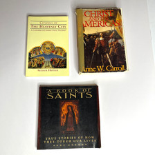 Lot of 3 Books Citizens of The HeavenlyCity Christ & TheAmericas A Book ofSaints picture