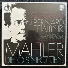 Bernard Haitink Mahler The 10 Symphonies Dutch 16 Vinyl LP Box Set Philips picture