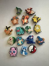 Pokemon Croc Shoes Charms 16 Piece Croc Shoes Charms Accessories picture