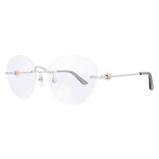 Cartier Trinity Demo Oval Ladies Eyeglasses CT0376O 002 56 CT0376O 002 56 picture