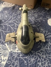 Vintage Star Wars 1981 Kenner Slave1 Bobba Fetts Ship Has Everything But Hans picture