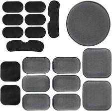9Pcs Universal Helmet Replacement Foam Pads Kit Hook Loop Circles FAST MICH ACH picture