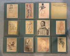 Drawings of the Masters Complete set of 12 hardcover books, 1960s picture
