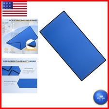 Healthible 0.5mmpb Lead Blanket 24x48 in Blue X-Ray Shielding Protection picture