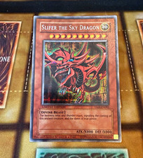Konami Yu-Gi-Oh Slifer the Sky Dragon YMA-EN001 Secret Rare Holo Lim Ed picture