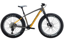 KHS 4 Season 4000 Medium 17.5 12 Deore Spd Fat Bike Carbon Frame & Fork Dropper picture