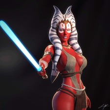 Shaak Ti [+NSFW]- Hand Painted Statue - 1/6 Scale - 13in / 33cm picture