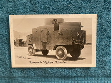 RPPC Armored Motor Truck W.H. Horne Photo El Paso Texas c1910 Mexican Revolution picture