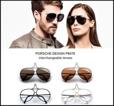 Original Porsche Design Lens Set For Iconic P8478 Sunglasses - Lenses Set Only  picture