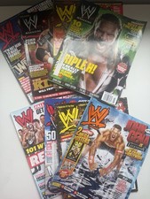 Lot of 8 WWE Magazines 2010-2012 John Cena Triple H Wrestling Vintage picture