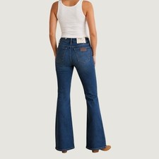 NWT Wrangler Retro Bailey High-Rise Bootcut Jeans Dark Wash Women's 30x32 picture