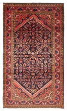 Vintage Traditional Hand-Knotted Area Rug 5'0