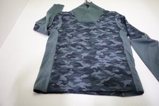 Greyson Camo Scape Mettawa Shawl Pullover Mens Size Medium Green INV13153678 picture