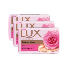 LUX Soft Touch Silk Essence & Rose Water Soap 5.3 Ounce (Pack of 3), Pink  picture