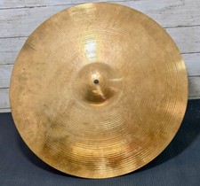 Vintage Avedis Zildjian 20” Genuine Turkish Cymbal USA Made Cracked - See Images picture