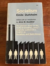 Socialism (1967) Emile Durkeim Collier pb 34rd Printing Socialist Theory picture