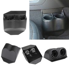 Black Travel Water Auto Dual Cup Holders Fit For Corvette C5 C6 GMC 1997-2013 12 picture