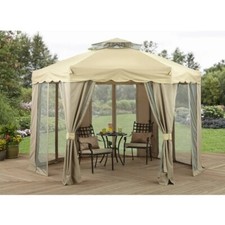 Better Homes & Gardens 12' x 12' Gilded Grove Gazebo NEW OPEN BOX picture