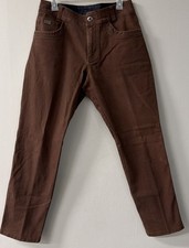 Kuhl The Law Jeans Mens 32x30 Brown Denim Outdoor Flat Front picture