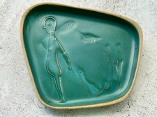 Vintage Bennington Pottery David Gil 1950s–60s Stoneware “Cave Man” Diplodocus picture