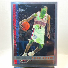 Topps 1996-97 Topps Chrome Allen Iverson Rookie #54 Philadelphia 76ers picture