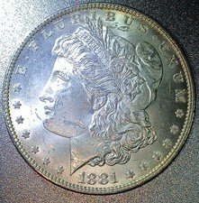 *1881 Morgan Silver Dollar BU UNC Proof-like picture