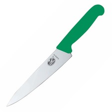 Victorinox 19cm Cook's Chef Carving Knife Green Fibrox - 5.2004.19 picture