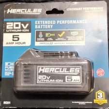 Hercules 20V Lithium-ion 5.0Ah Extended Performance XP Battery - Blue picture