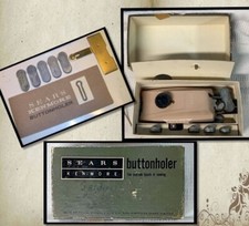 VINTAGE SEARS KENMORE SEWING MACHINE BUTTONHOLER # 2060706 ~ COLLECTIBLE picture