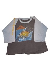 Vintage 1983 Def Leppard Pyromania Tour Raglan T-Shirt Ultra Rare Grail 80s Rock picture