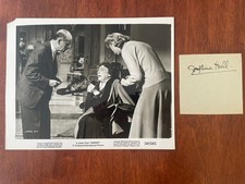 Hollywood Oscar Winner Actress Josephine Hull Signed Autograoh Signature Harvey picture