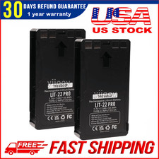 2-Pack  LIT-22 Rechargeable Battery Compatible For Trail Camera Flex-M Flex G-36 picture