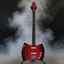 4 String Adventure Time Marceline's Axe Electric Bass Guitar Basswood Body Red picture