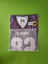 NEW Buffalo Wild Wings Jersey #82 Unisex L Purple Color picture