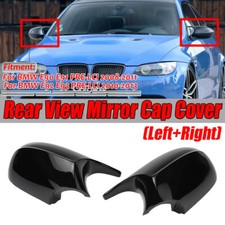 For 2011-2013 BMW E92 E93 328i 335i LCI M3 Style Mirror Cover Caps Gloss Black picture