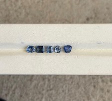 Natural Blue Sapphire Parcel 2.70 Ct, Heated Sri Lanka Sapphire Mix, Oval Round picture