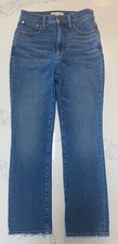 Madewell  Women's Jeans High Rise Slim Demi-Boot Medium Wash Size 26 picture