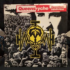 QUEENSRYCHE Operation Mindcrime (LP, 1988, EMI) Club Edition Prog Metal VG+ picture