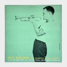 Jack Sheldon – The Quartet & The Quintet  GXF-3128 LP, 1979 Mono  Zoot Sims picture